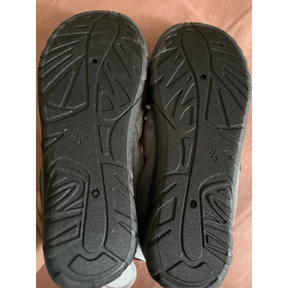 Sun & Sky Kids Water Aqua Shoes Size‎ 2-3 Large Gray Black Unisex NWT